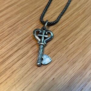 James Avery Sterling Silver Retired Key To My Heart 925